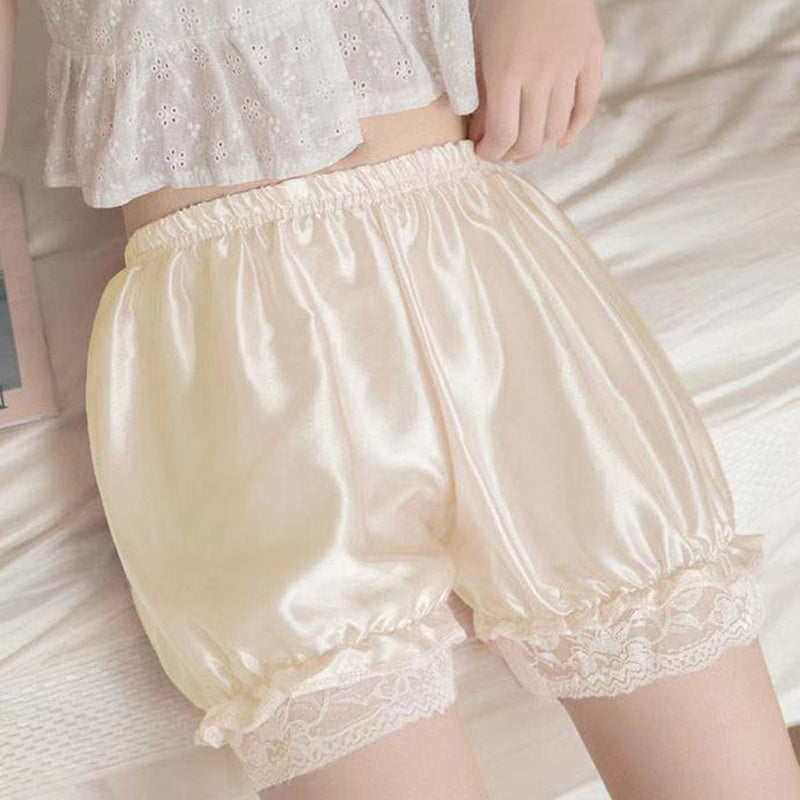 You Can Wear Loose And Thin Pumpkin Bottoming Shorts To Prevent It From Running Out