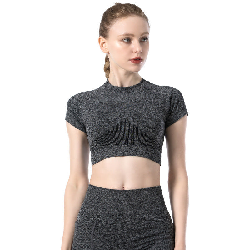 Hollow Mesh Breathable Yoga Clothes Sports