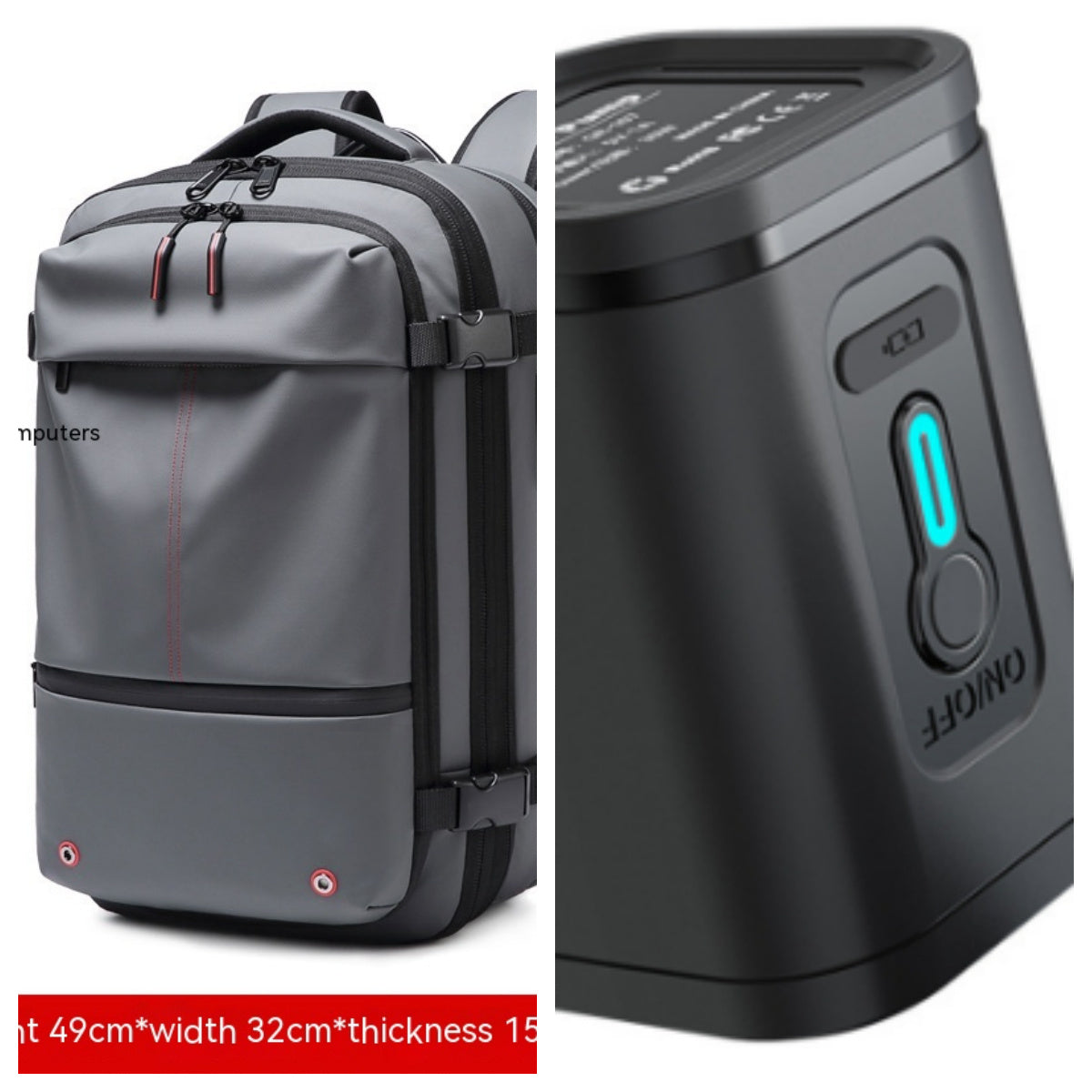 Travel Vacuum Backpack