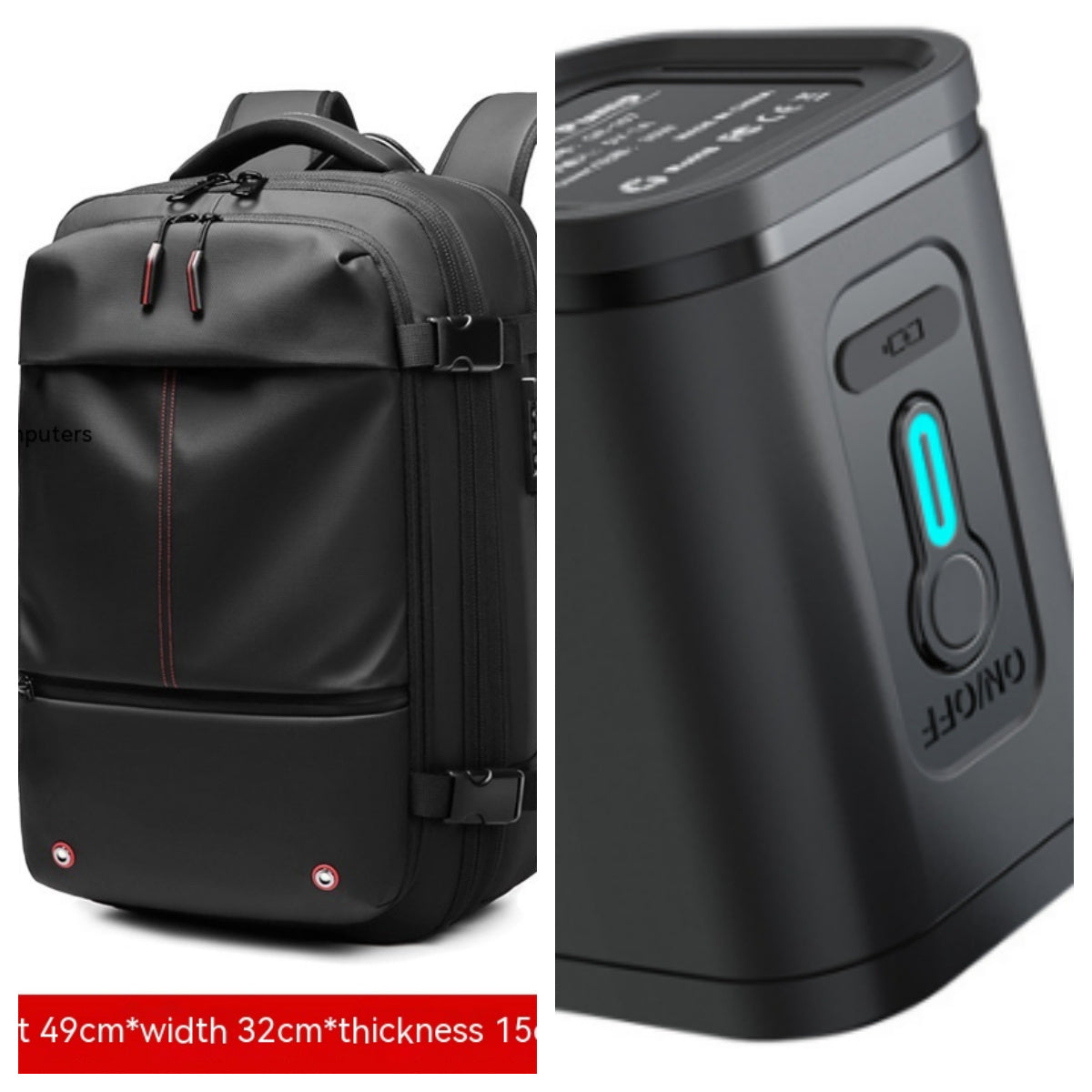 Travel Vacuum Backpack