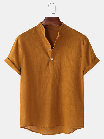 Men's Youth Fashion Slim-fitting Cool Short Sleeve